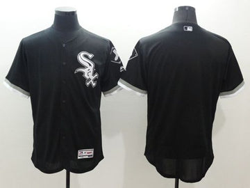 Custom Chicago White Sox black Authentic jersey