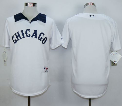 Custom Chicago White Sox white jersey