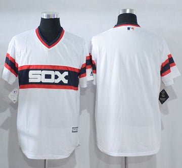 Custom Chicago White Sox white Alternate jersey