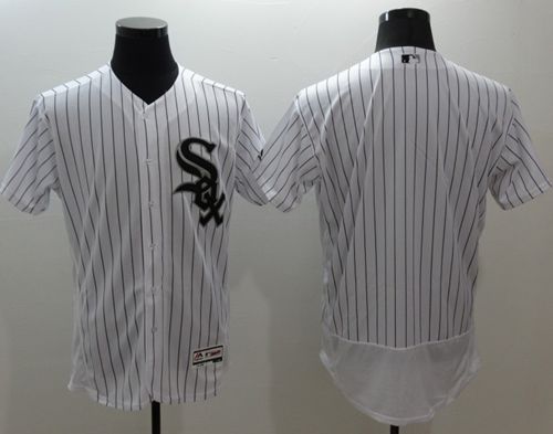Custom Chicago White Sox white Authentic jersey