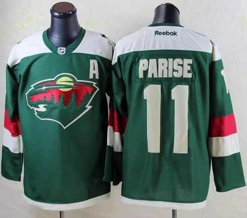 Zach Parise Minnesota Wild green Stadium Series jersey