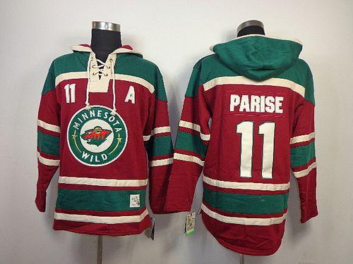 Zach Parise Minnesota Wild red jersey