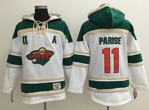 Zach Parise Minnesota Wild white jersey
