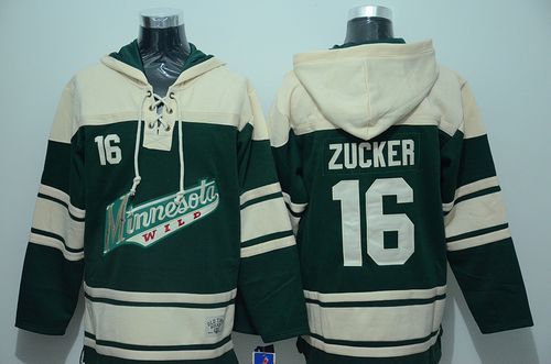 Jason Zucker Minnesota Wild green jersey