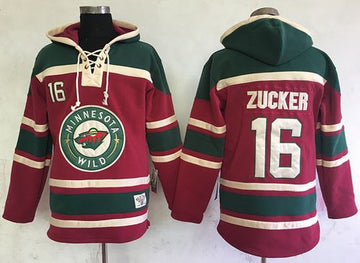 Jason Zucker Minnesota Wild red jersey