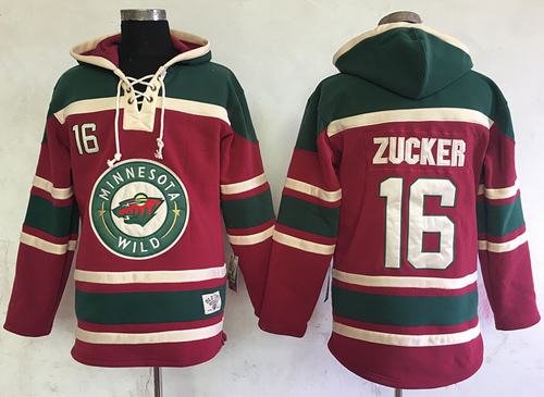 Jason Zucker Minnesota Wild red jersey