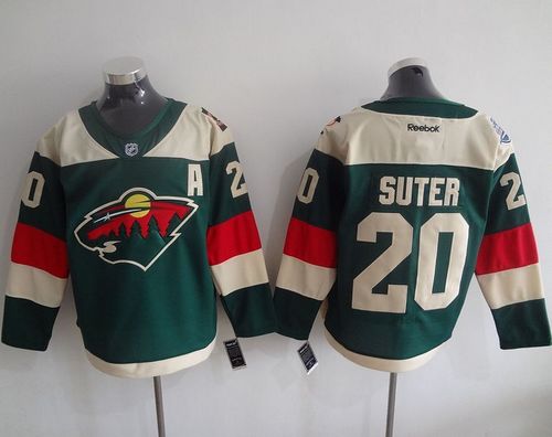 Ryan Suter Minnesota Wild green Stadium Series jersey