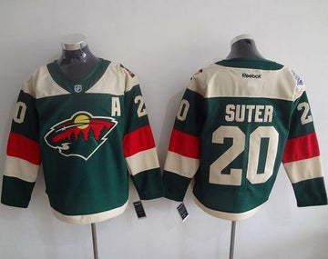 Ryan Suter Minnesota Wild green Stadium Series jersey
