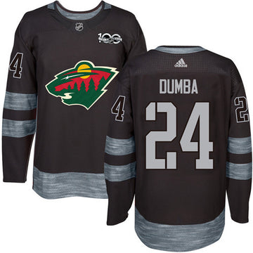 Matt Dumba Minnesota Wild black jersey