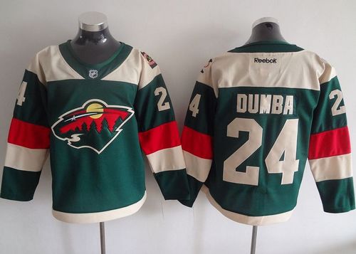 Matt Dumba Minnesota Wild green Stadium Series jersey