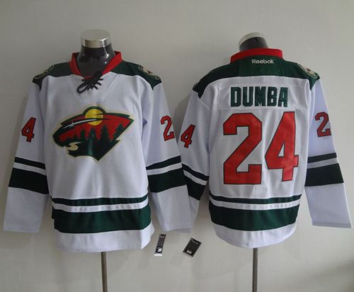 Matt Dumba Minnesota Wild white jersey
