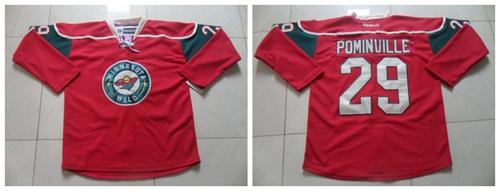 Jason Pominville Minnesota Wild red jersey