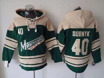 Devan Dubnyk Minnesota Wild green jersey