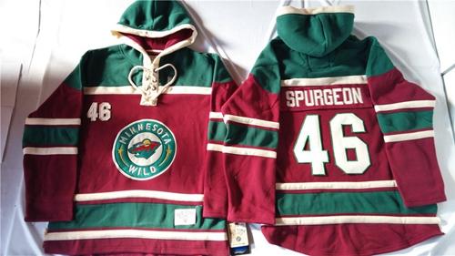 Jared Spurgeon Minnesota Wild red jersey