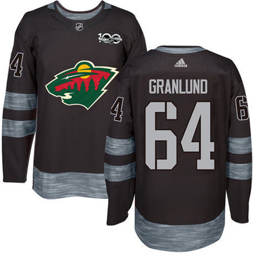Mikael Granlund Minnesota Wild black jersey