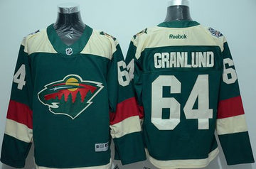 Mikael Granlund Minnesota Wild green Stadium Series jersey
