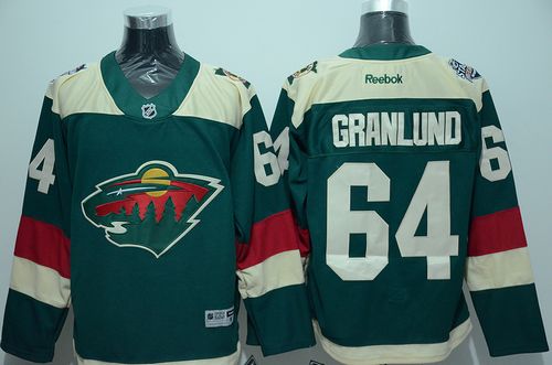 Mikael Granlund Minnesota Wild green Stadium Series jersey