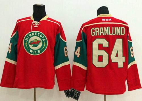 Mikael Granlund Minnesota Wild red jersey