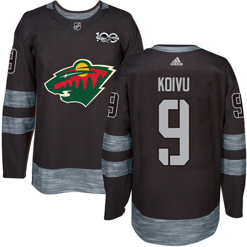 Mikko Koivu Minnesota Wild black jersey