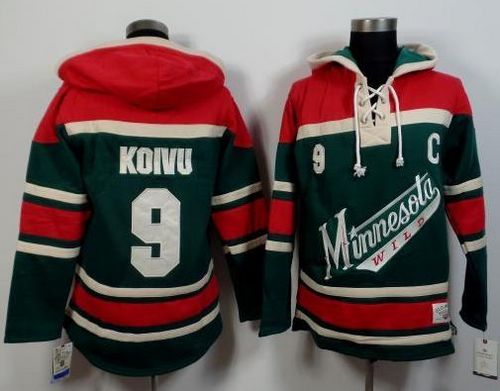 Mikko Koivu Minnesota Wild green-red jersey