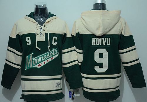 Mikko Koivu Minnesota Wild green jersey
