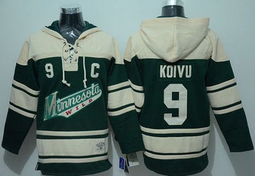 Mikko Koivu Minnesota Wild green jersey