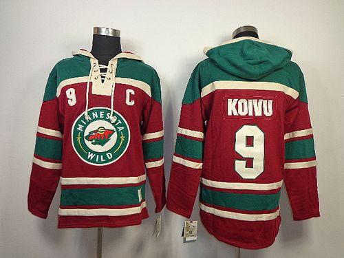 Mikko Koivu Minnesota Wild red jersey