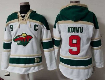 Mikko Koivu Minnesota Wild white jersey