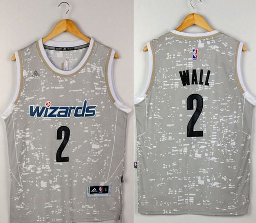 John Wall Washington Wizards grey jersey