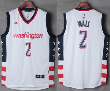 John Wall New Washington Wizards white Home jersey