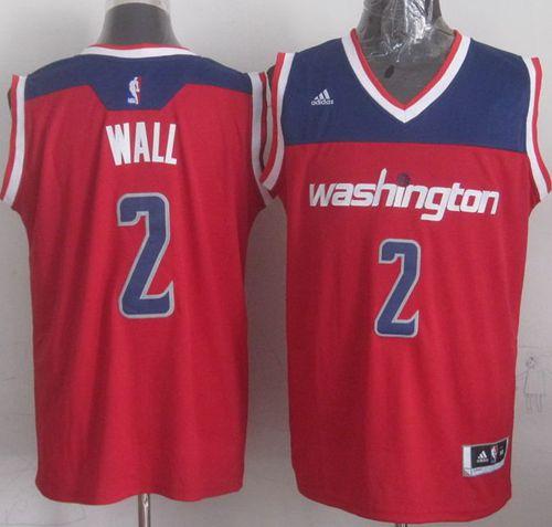 John Wall Washington Wizards red jersey