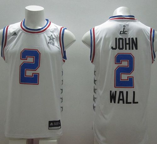 John Wall Washington Wizards white jersey