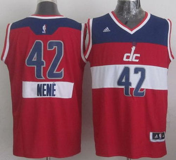 Nene Washington Wizards red jersey