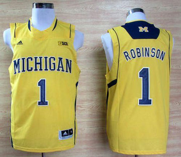 Glenn Robinson III Michigan Wolverines gold jersey