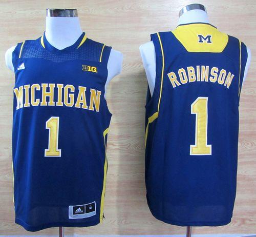 Glenn Robinson III Michigan Wolverines navy jersey