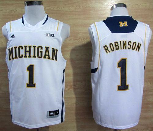 Glenn Robinson III Michigan Wolverines white jersey