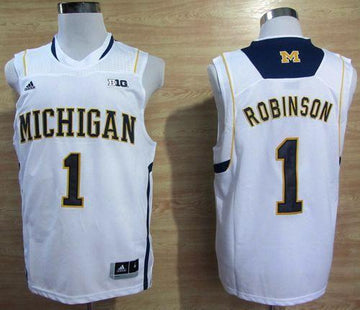 Glenn Robinson III Michigan Wolverines white jersey