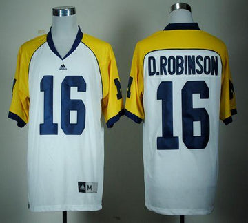 Denard Robinson Michigan Wolverines white Classic jersey