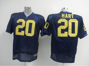 Mike Hart Michigan Wolverines blue jersey
