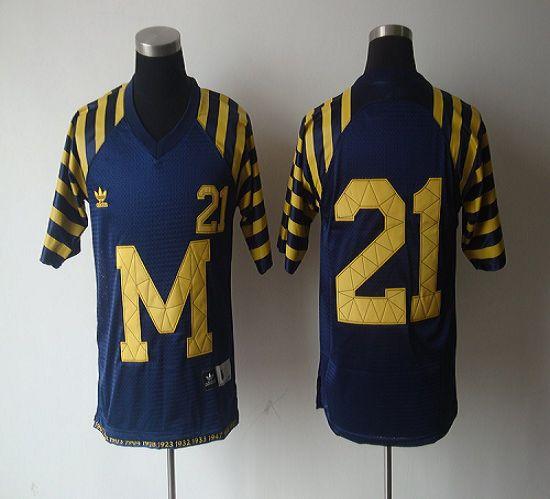 Desmond Howard Michigan Wolverines blue jersey