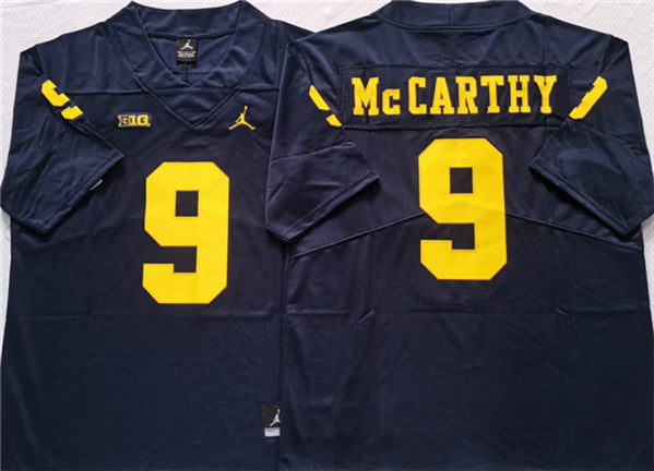 Michigan Wolverines navy jersey
