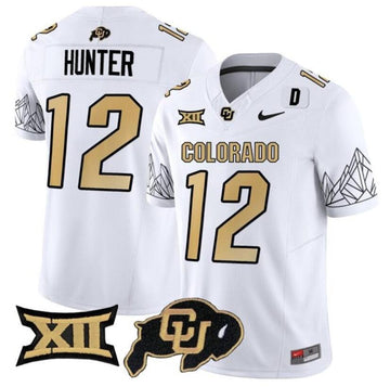 Travis Hunter Colorado Buffaloes white FUSE jersey