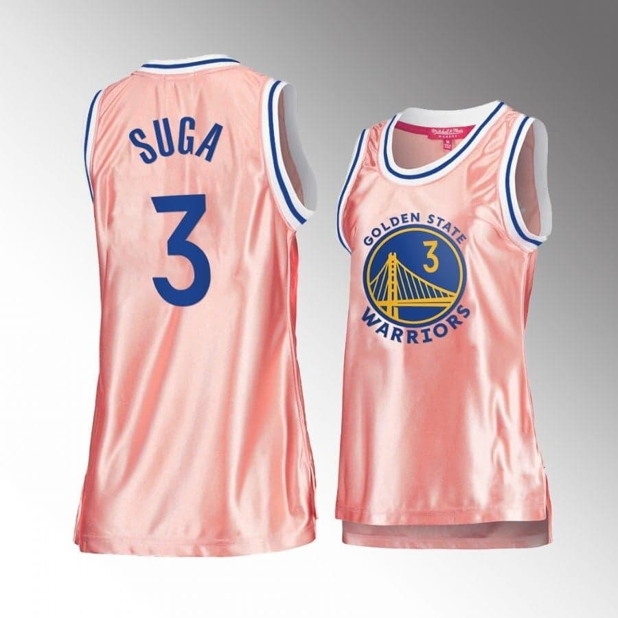 Jordan Poole Golden State Warriors pink jersey