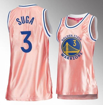 Golden State Warriors pink jersey