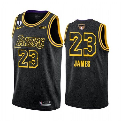 LeBron James Los Angeles Lakers black jersey