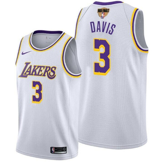 Anthony Davis Los Angeles Lakers white jersey