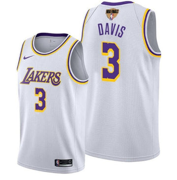 Anthony Davis Los Angeles Lakers white jersey