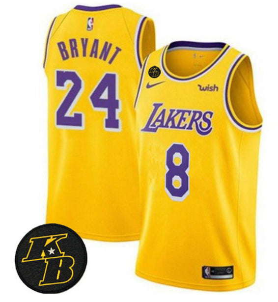 Los Angeles Lakers gold jersey