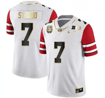 CJ Stroud Ohio State Buckeyes white jersey
