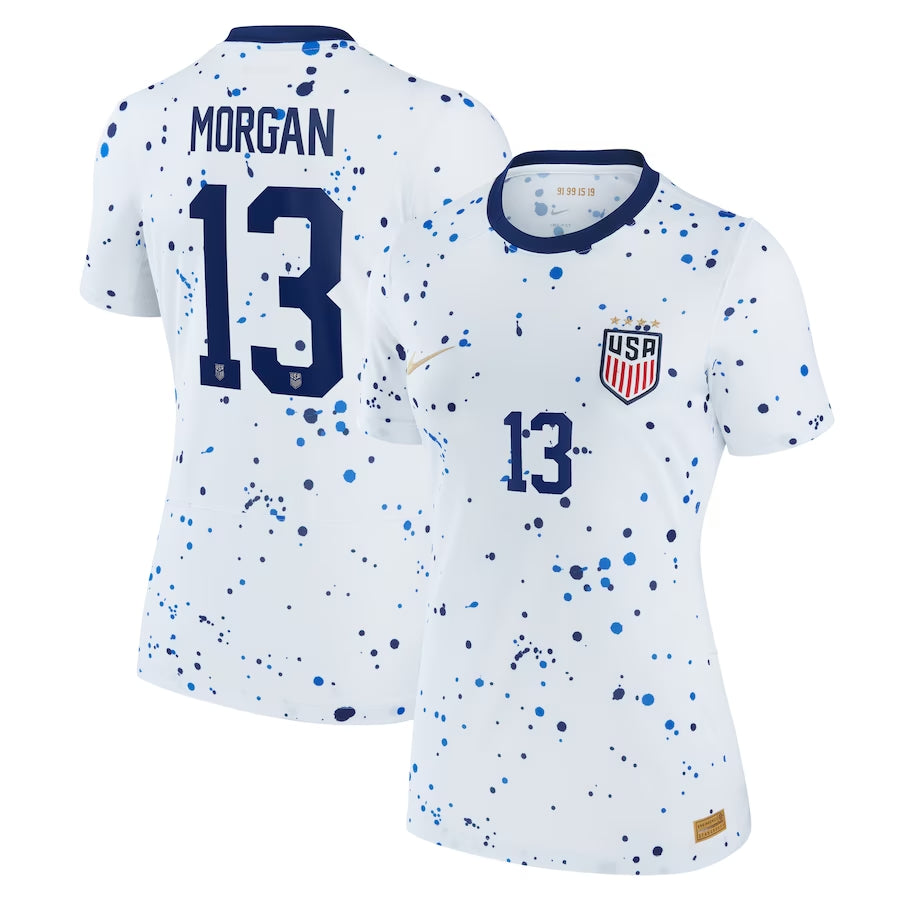 Custom white Home jersey